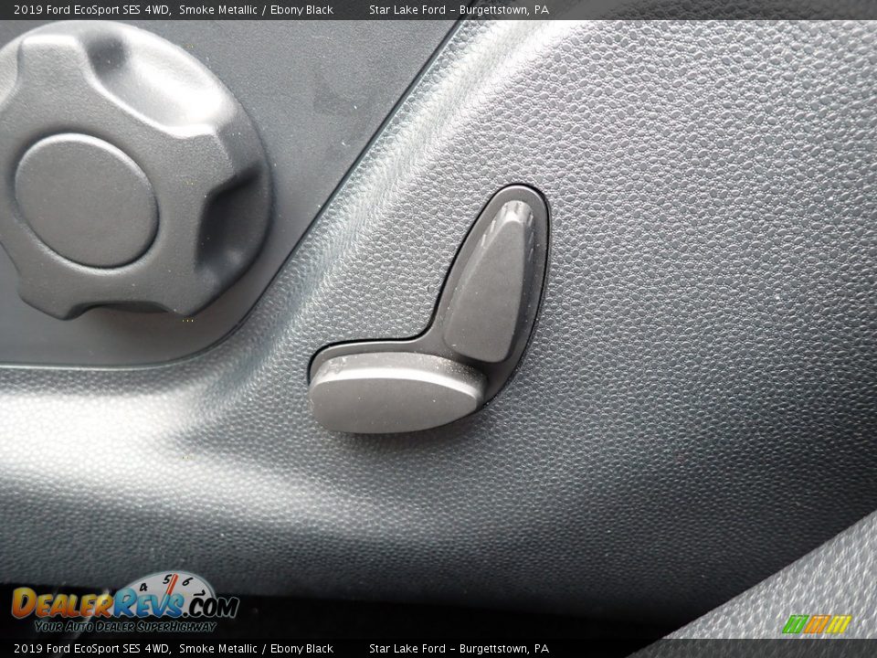 2019 Ford EcoSport SES 4WD Smoke Metallic / Ebony Black Photo #15
