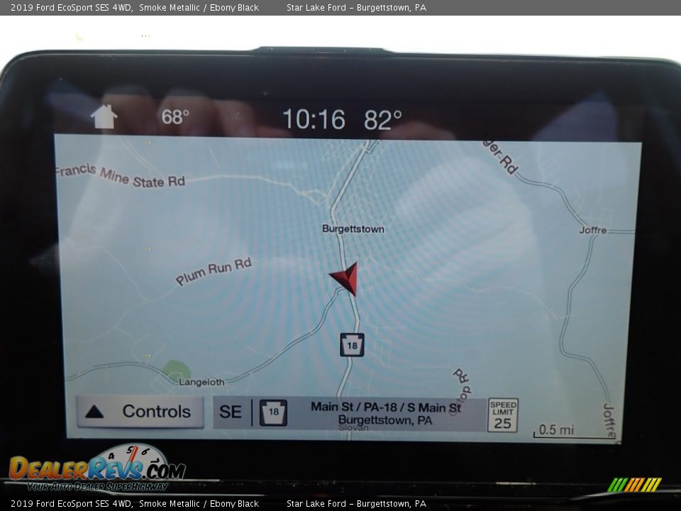 2019 Ford EcoSport SES 4WD Smoke Metallic / Ebony Black Photo #17