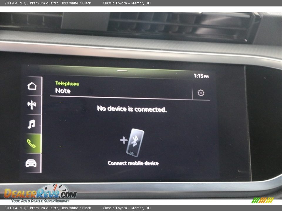 2019 Audi Q3 Premium quattro Ibis White / Black Photo #12