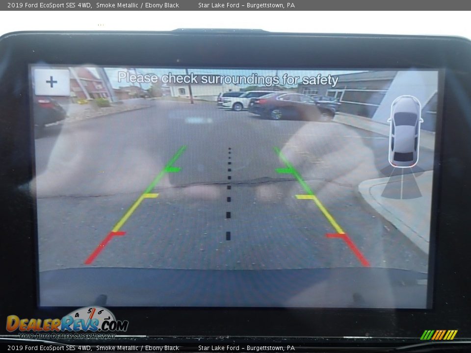 2019 Ford EcoSport SES 4WD Smoke Metallic / Ebony Black Photo #18