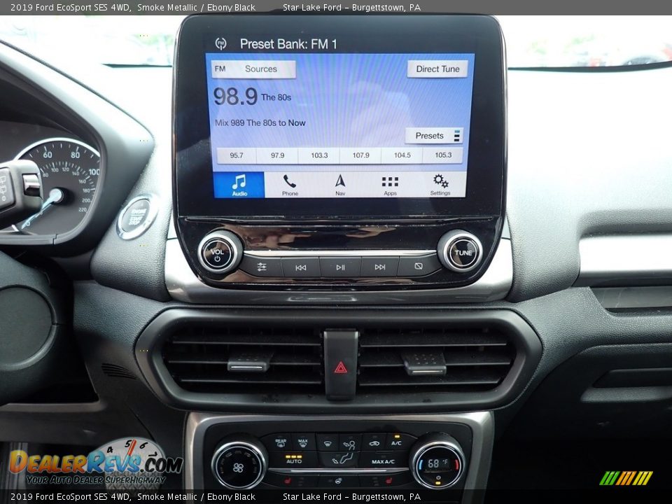 2019 Ford EcoSport SES 4WD Smoke Metallic / Ebony Black Photo #19