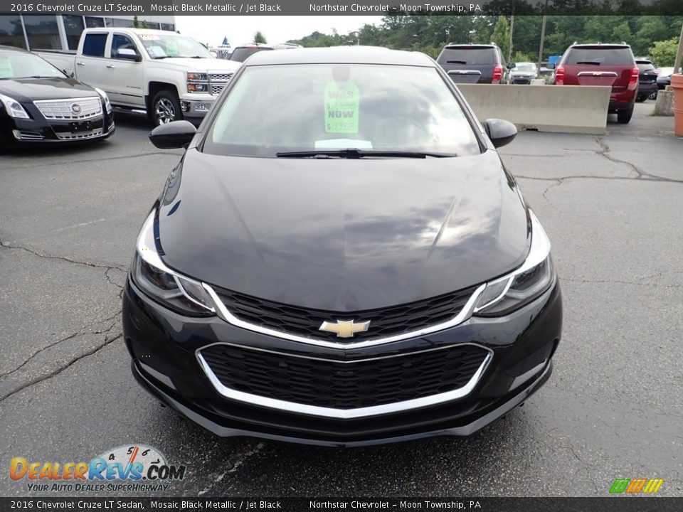 2016 Chevrolet Cruze LT Sedan Mosaic Black Metallic / Jet Black Photo #13