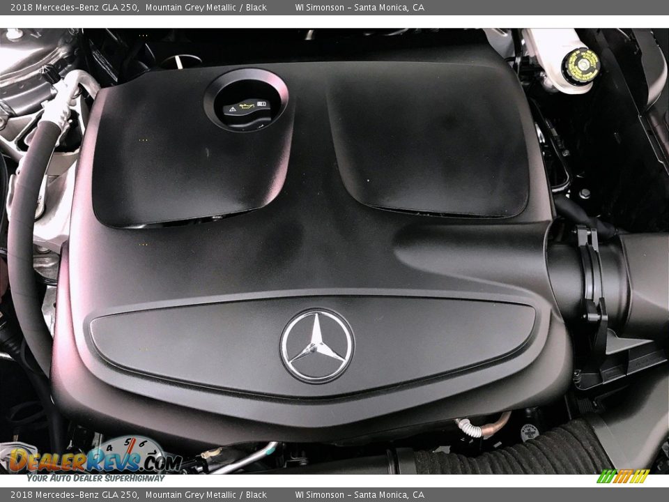 2018 Mercedes-Benz GLA 250 Mountain Grey Metallic / Black Photo #31