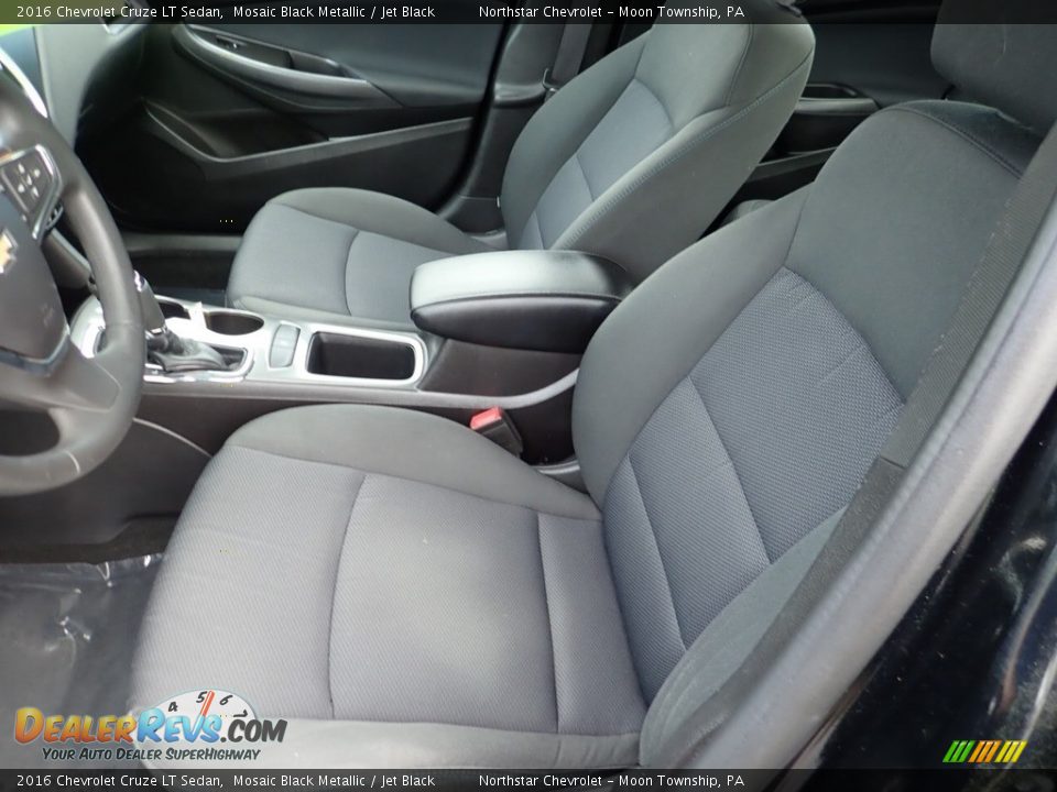 2016 Chevrolet Cruze LT Sedan Mosaic Black Metallic / Jet Black Photo #20