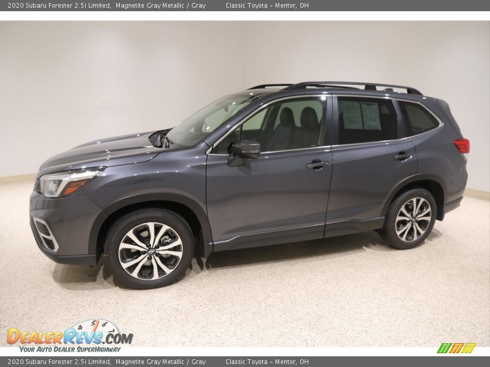 2020 Subaru Forester 2.5i Limited Magnetite Gray Metallic / Gray Photo #3