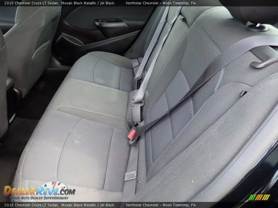 2016 Chevrolet Cruze LT Sedan Mosaic Black Metallic / Jet Black Photo #21