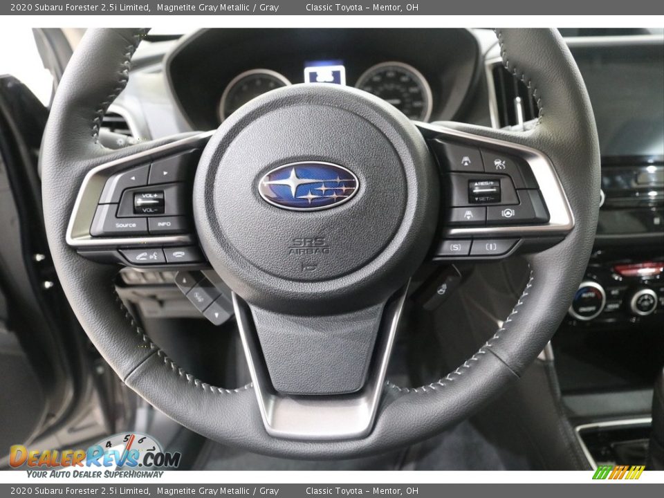 2020 Subaru Forester 2.5i Limited Magnetite Gray Metallic / Gray Photo #8