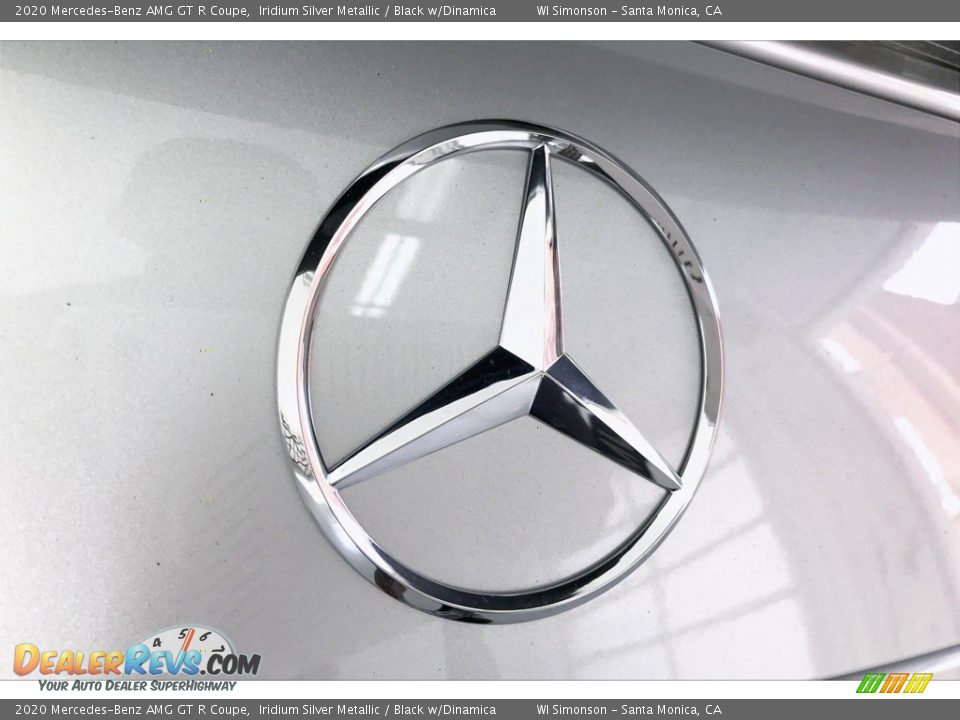 2020 Mercedes-Benz AMG GT R Coupe Iridium Silver Metallic / Black w/Dinamica Photo #7