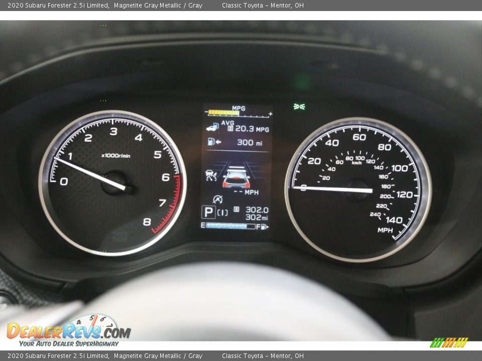 2020 Subaru Forester 2.5i Limited Magnetite Gray Metallic / Gray Photo #9