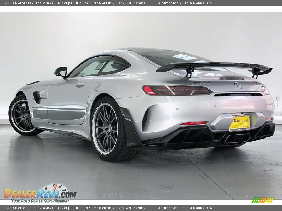 2020 Mercedes-Benz AMG GT R Coupe Iridium Silver Metallic / Black w/Dinamica Photo #10