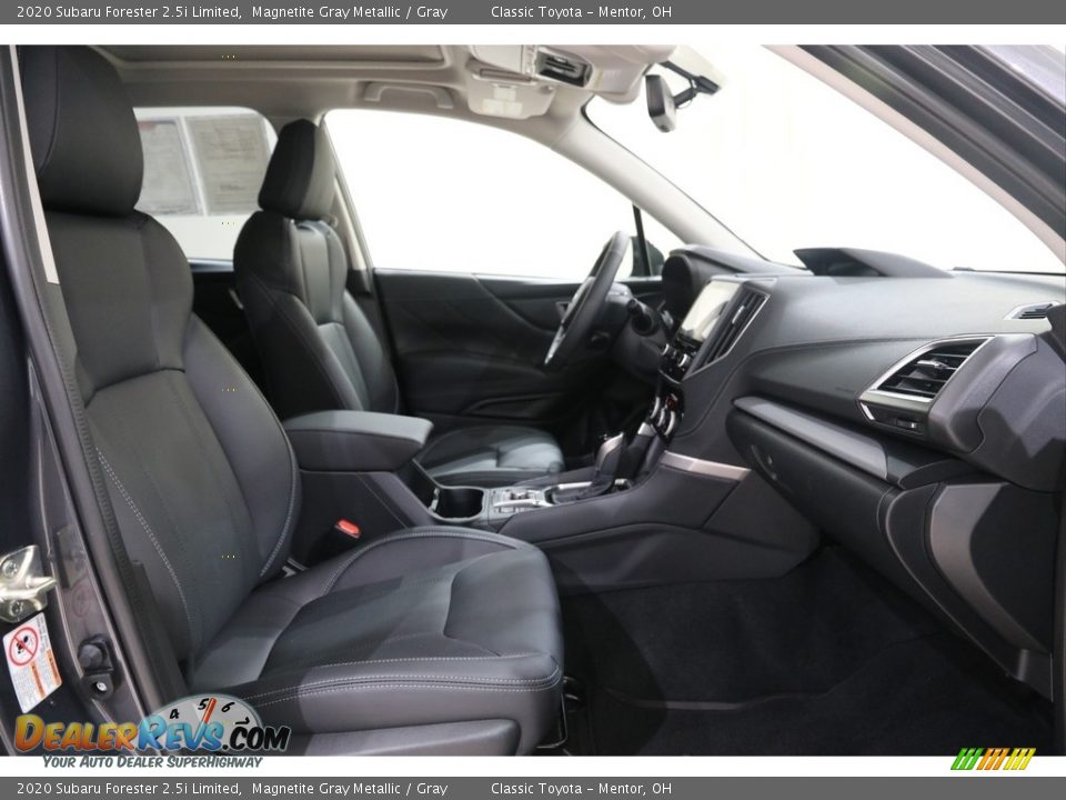 2020 Subaru Forester 2.5i Limited Magnetite Gray Metallic / Gray Photo #17