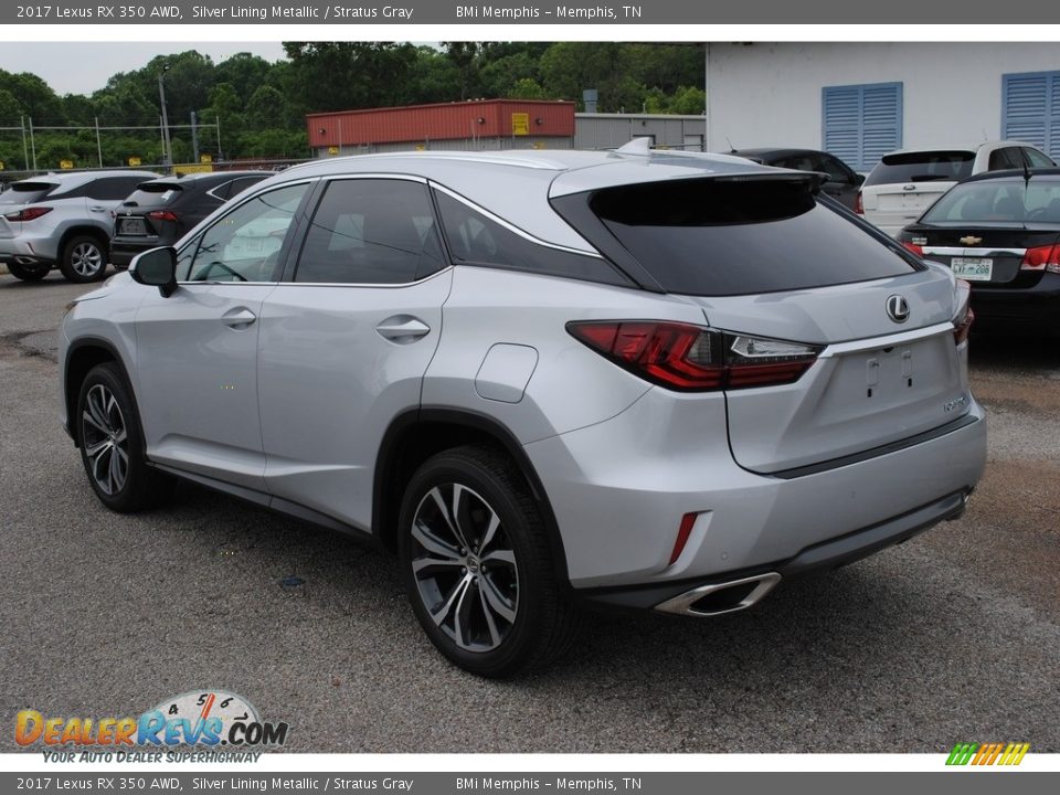 2017 Lexus RX 350 AWD Silver Lining Metallic / Stratus Gray Photo #3