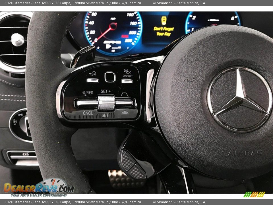 2020 Mercedes-Benz AMG GT R Coupe Iridium Silver Metallic / Black w/Dinamica Photo #16