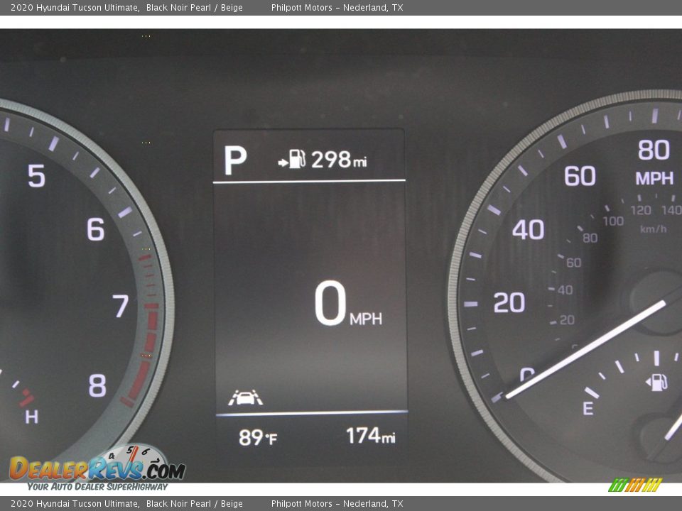 2020 Hyundai Tucson Ultimate Black Noir Pearl / Beige Photo #14