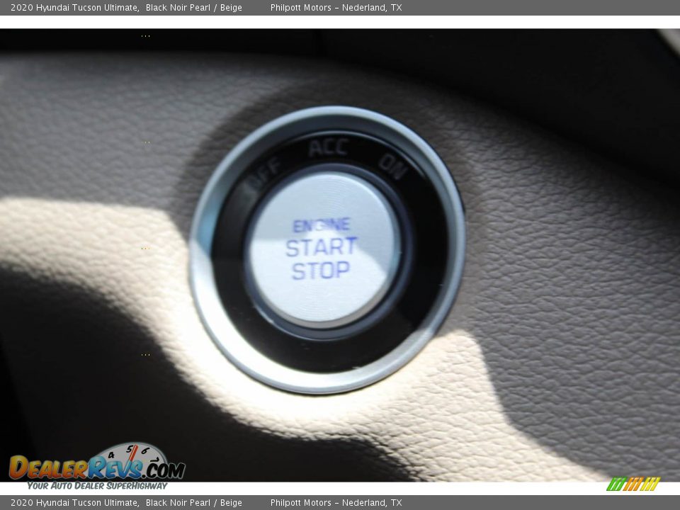 2020 Hyundai Tucson Ultimate Black Noir Pearl / Beige Photo #17