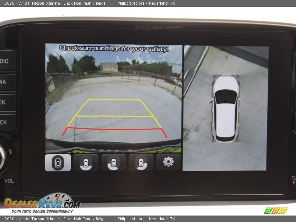 2020 Hyundai Tucson Ultimate Black Noir Pearl / Beige Photo #18