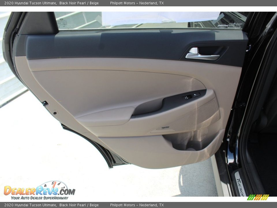 2020 Hyundai Tucson Ultimate Black Noir Pearl / Beige Photo #20