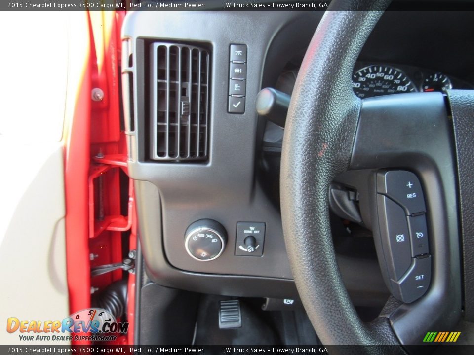 Controls of 2015 Chevrolet Express 3500 Cargo WT Photo #32