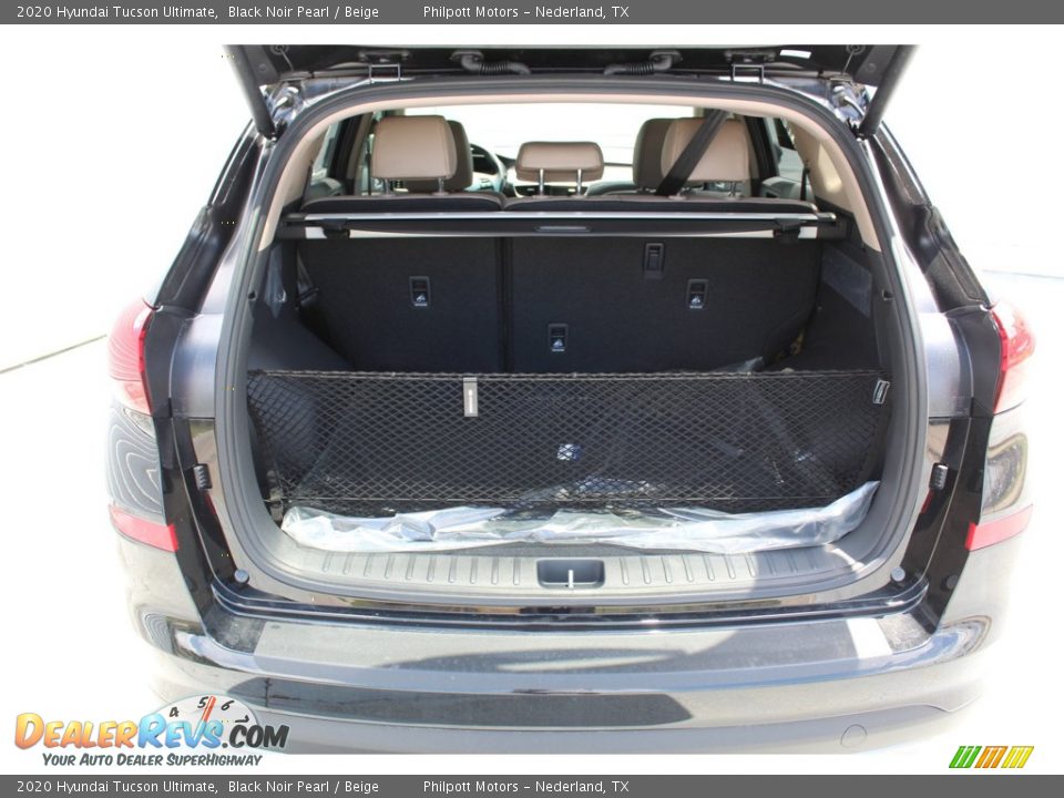2020 Hyundai Tucson Ultimate Black Noir Pearl / Beige Photo #24