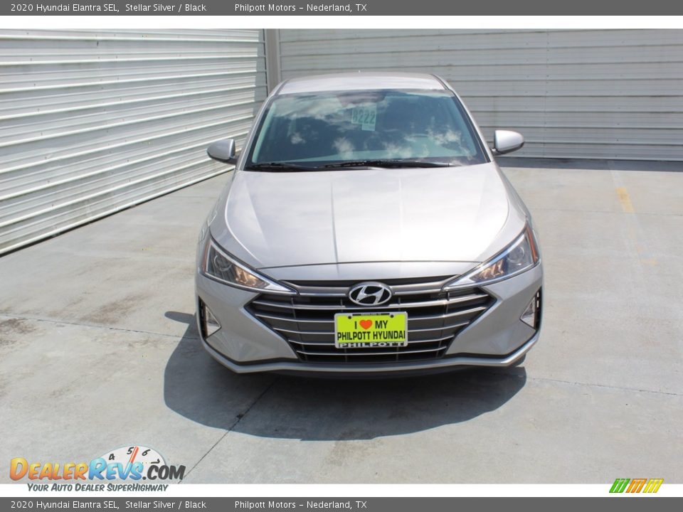 2020 Hyundai Elantra SEL Stellar Silver / Black Photo #3