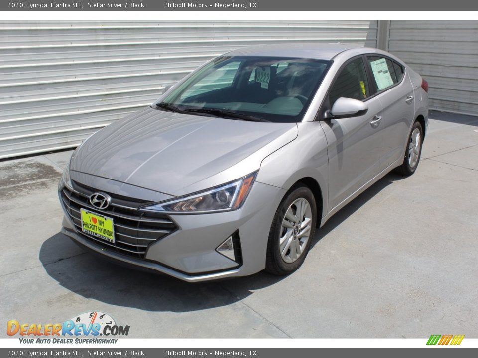 2020 Hyundai Elantra SEL Stellar Silver / Black Photo #4