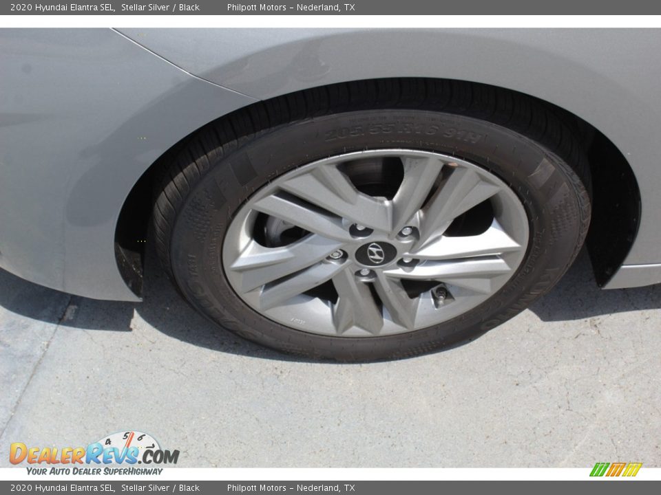 2020 Hyundai Elantra SEL Stellar Silver / Black Photo #5