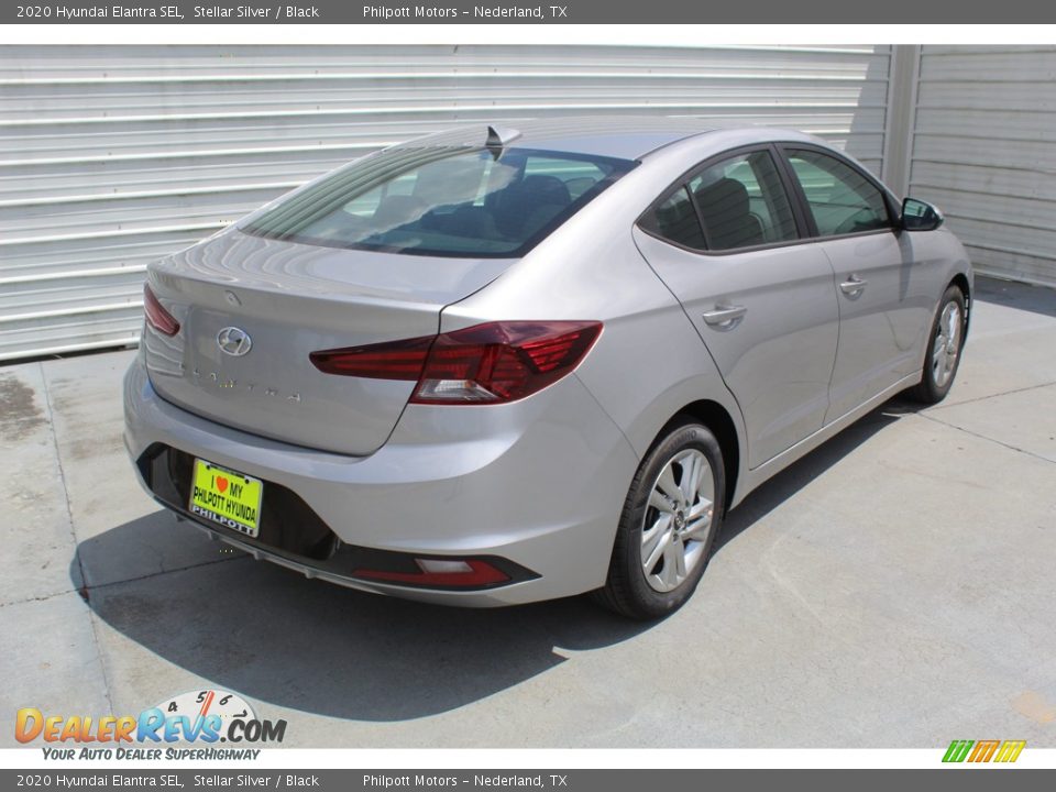 2020 Hyundai Elantra SEL Stellar Silver / Black Photo #8