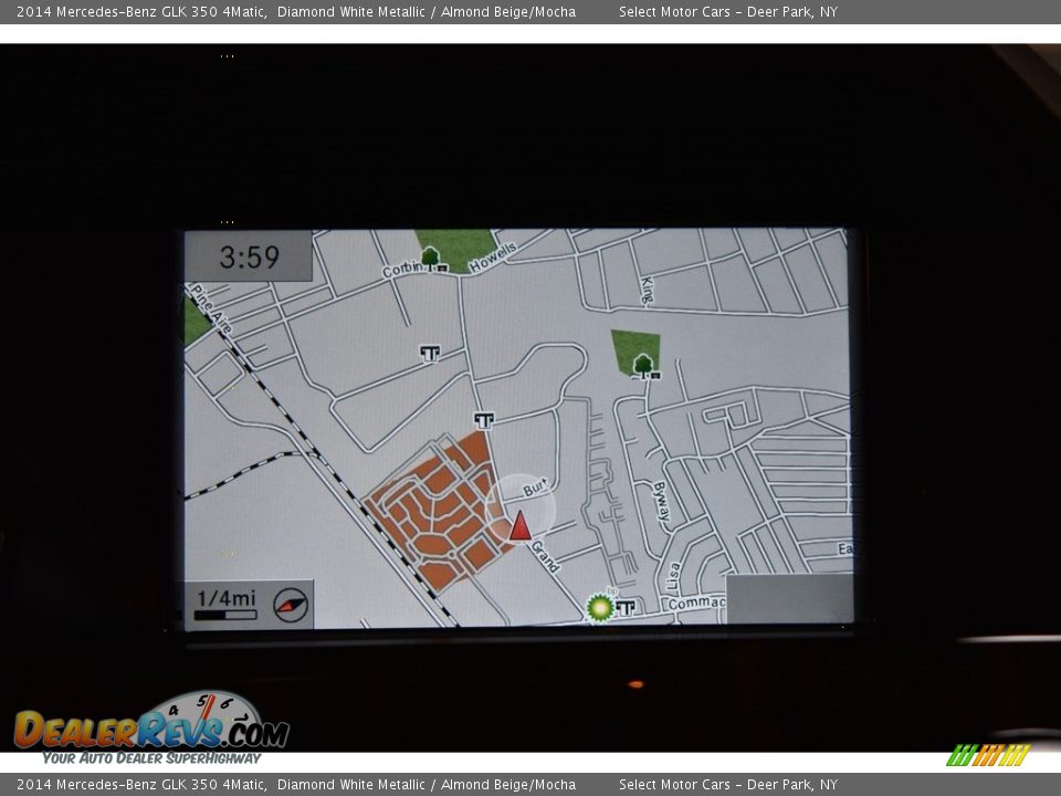 2014 Mercedes-Benz GLK 350 4Matic Diamond White Metallic / Almond Beige/Mocha Photo #10