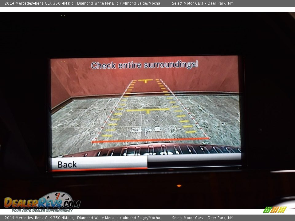 2014 Mercedes-Benz GLK 350 4Matic Diamond White Metallic / Almond Beige/Mocha Photo #11