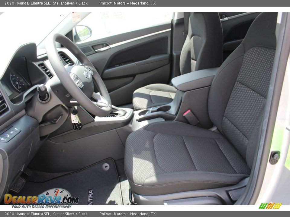 2020 Hyundai Elantra SEL Stellar Silver / Black Photo #10