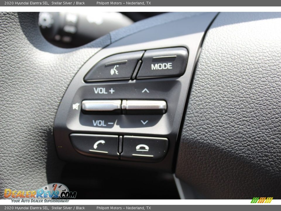 2020 Hyundai Elantra SEL Stellar Silver / Black Photo #11