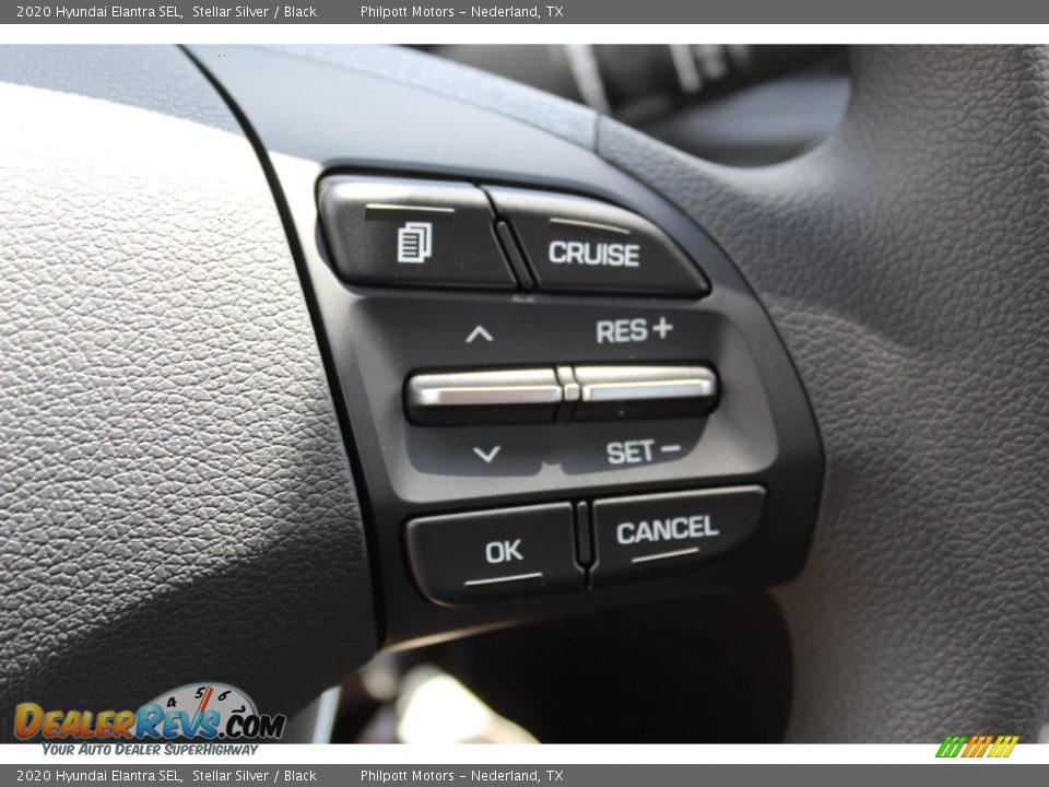2020 Hyundai Elantra SEL Stellar Silver / Black Photo #12