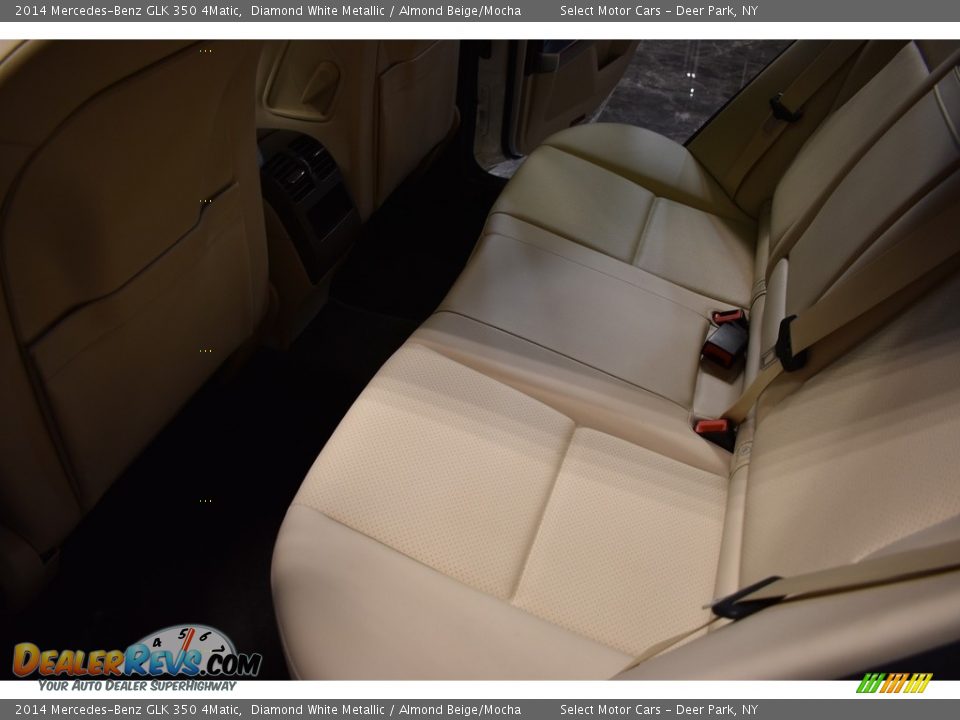 2014 Mercedes-Benz GLK 350 4Matic Diamond White Metallic / Almond Beige/Mocha Photo #14