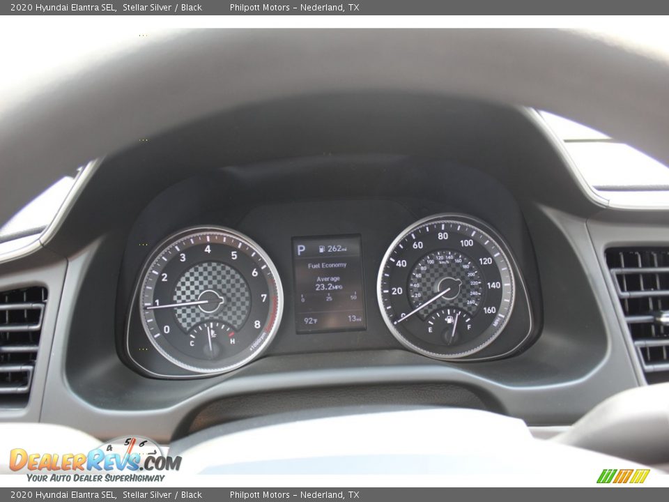 2020 Hyundai Elantra SEL Stellar Silver / Black Photo #13