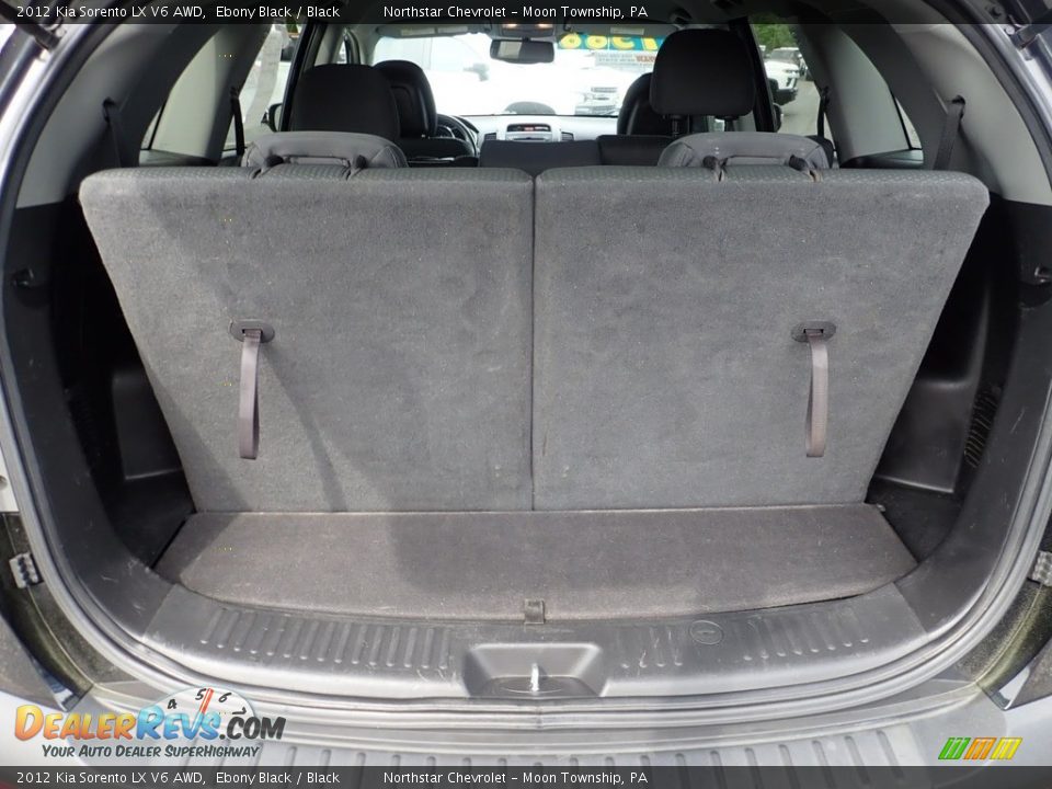 2012 Kia Sorento LX V6 AWD Ebony Black / Black Photo #7