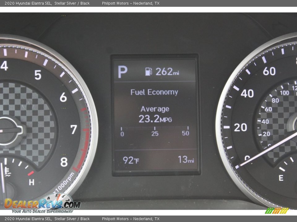 2020 Hyundai Elantra SEL Stellar Silver / Black Photo #14