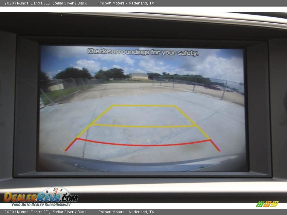 2020 Hyundai Elantra SEL Stellar Silver / Black Photo #17