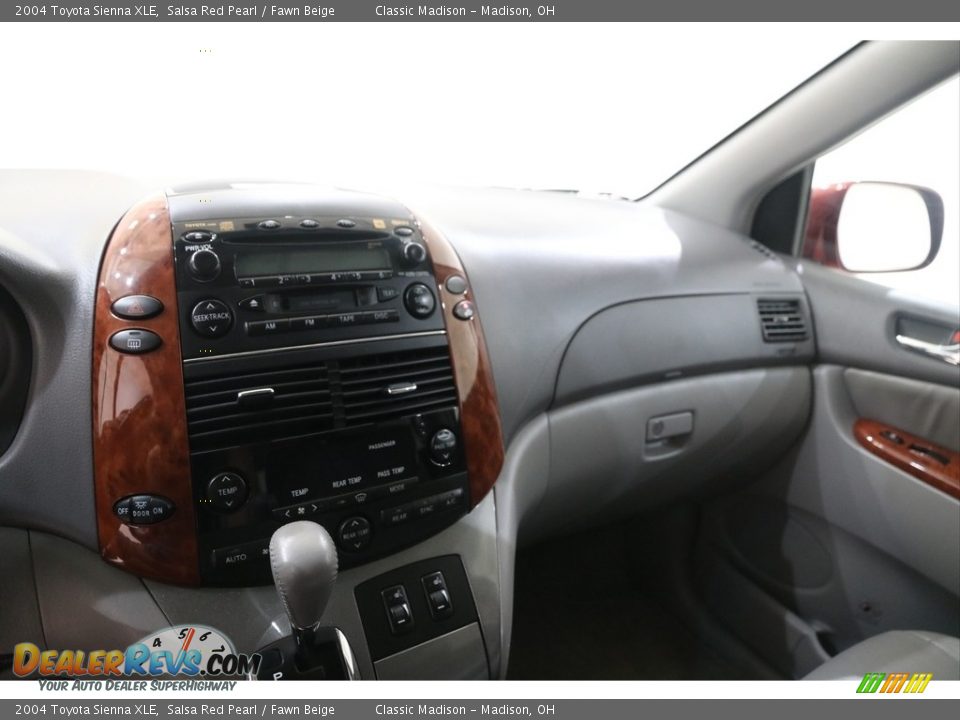 2004 Toyota Sienna XLE Salsa Red Pearl / Fawn Beige Photo #10