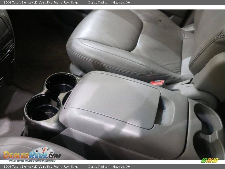 2004 Toyota Sienna XLE Salsa Red Pearl / Fawn Beige Photo #13
