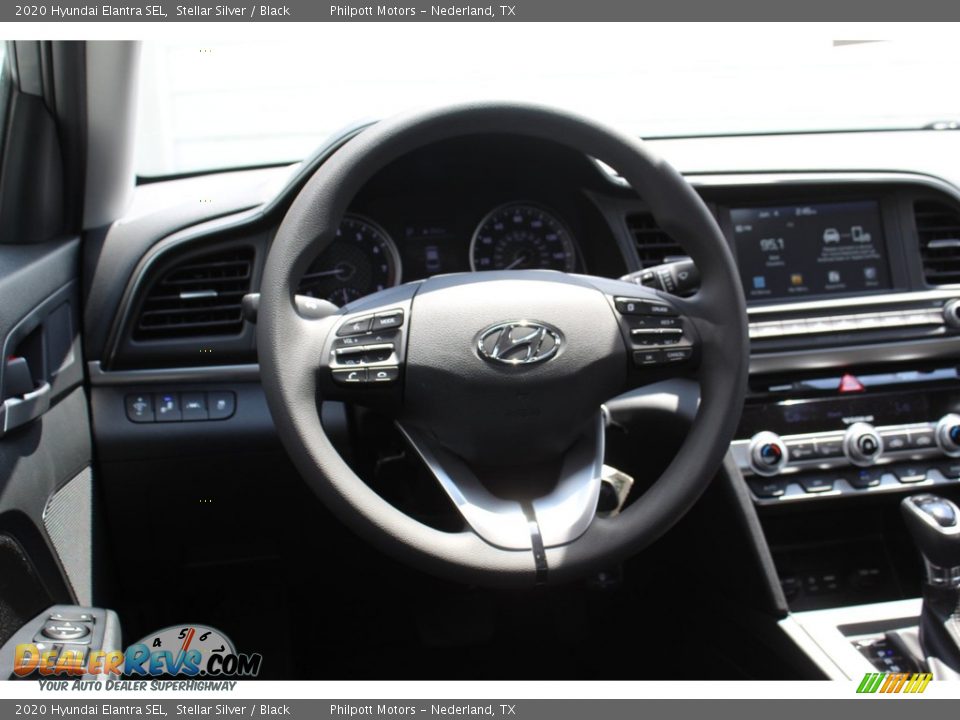 2020 Hyundai Elantra SEL Stellar Silver / Black Photo #21