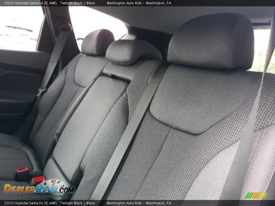 2020 Hyundai Santa Fe SE AWD Twilight Black / Black Photo #30