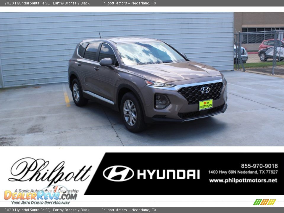 2020 Hyundai Santa Fe SE Earthy Bronze / Black Photo #1