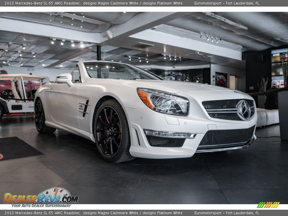 Front 3/4 View of 2013 Mercedes-Benz SL 65 AMG Roadster Photo #1