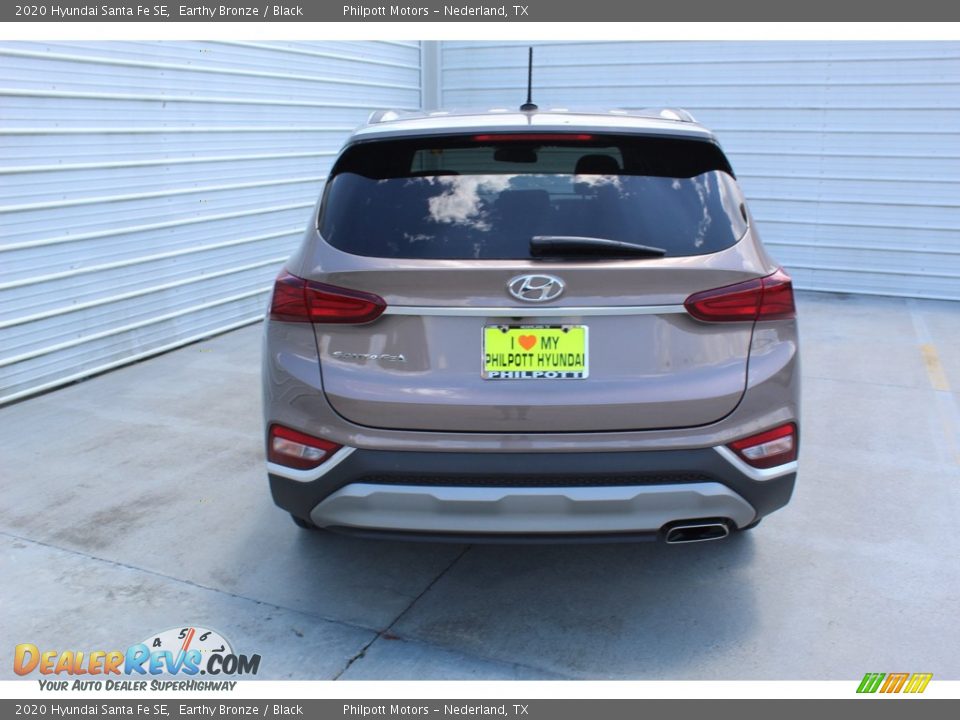 2020 Hyundai Santa Fe SE Earthy Bronze / Black Photo #7