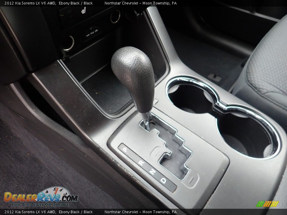 2012 Kia Sorento LX V6 AWD Ebony Black / Black Photo #25