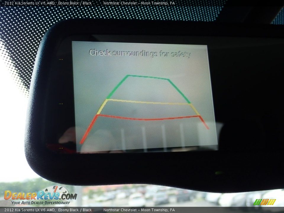 2012 Kia Sorento LX V6 AWD Ebony Black / Black Photo #30