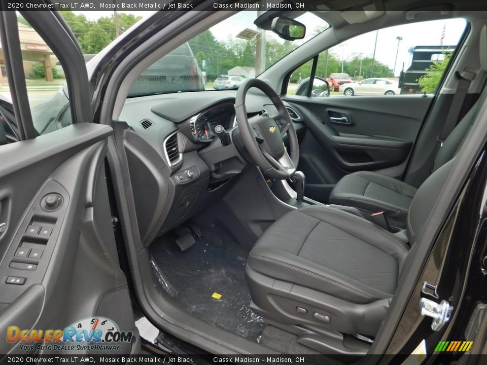 2020 Chevrolet Trax LT AWD Mosaic Black Metallic / Jet Black Photo #10