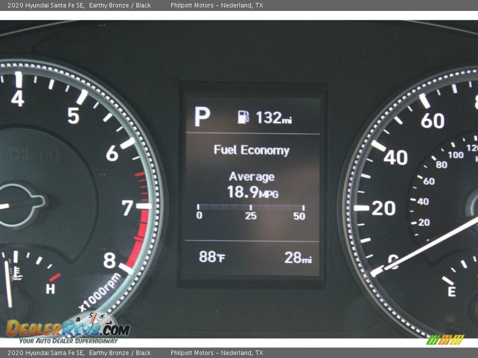 2020 Hyundai Santa Fe SE Earthy Bronze / Black Photo #14