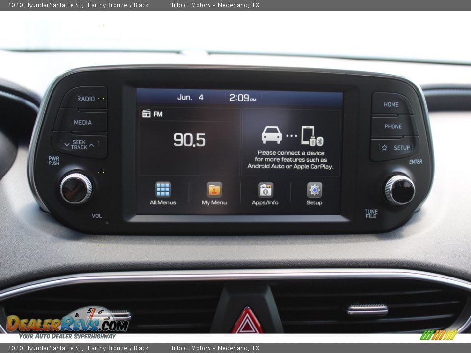 2020 Hyundai Santa Fe SE Earthy Bronze / Black Photo #15