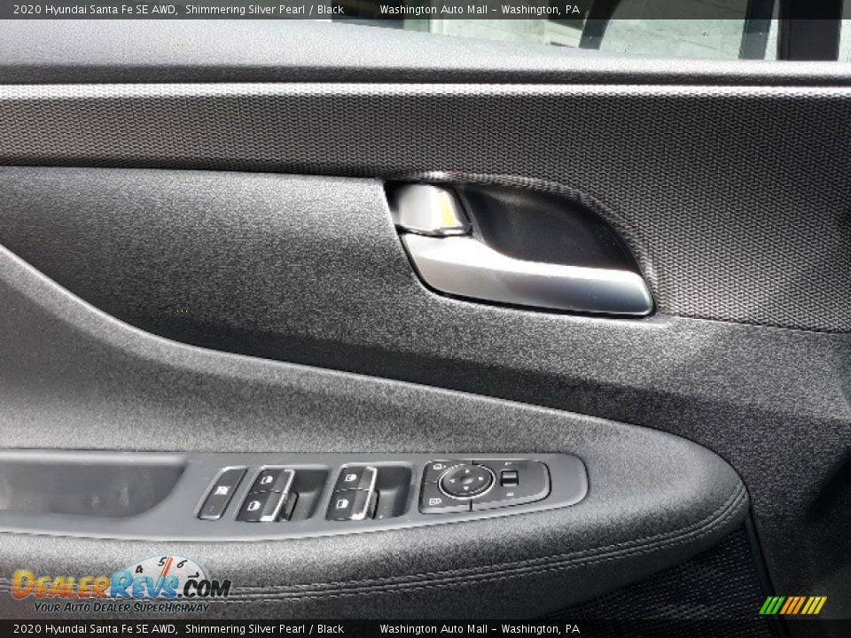 2020 Hyundai Santa Fe SE AWD Shimmering Silver Pearl / Black Photo #12